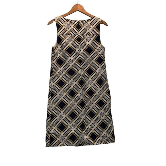 Vineyard Vines 2 Nautical Print Preppy Sleeveless Shift Dress - Picture 3 of 5